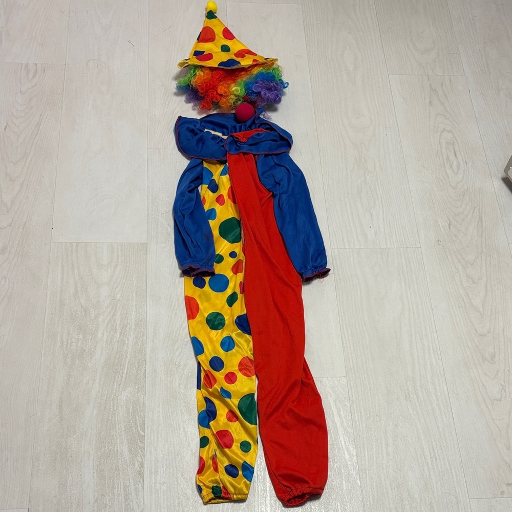 Child’s full Clown Costume M